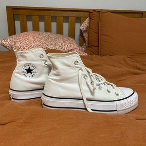 Platform Converse white